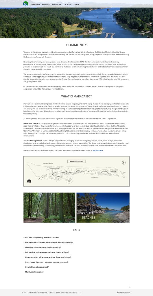 Maracaibo - website - public - community page