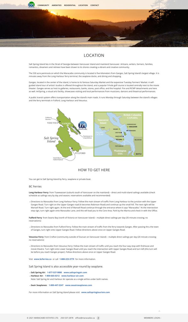 Maracaibo - website - public - location page